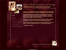 Tablet Screenshot of genesisrestaurantsc.com